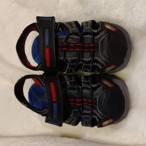 Sketchers toddler police sandals